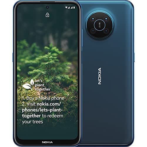 Image of Nokia X20 6.67 Inch Android UK SIM Free Smartphone with 5G Connectivity - 6 GB RAM and 128 GB Storage (Dual SIM) - Nordic Blue (Renewed)