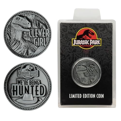 Image of FaNaTtik Jurassic Park Limited Edition Clever Girl Raptor Collectible Coin