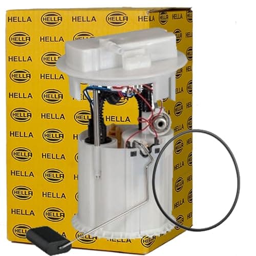 Image of HELLA 8TF 358 146-411 Fuel Feed Unit - Electric - 4-pin connector - with seal/with fuel sender unit - with pressure regulator