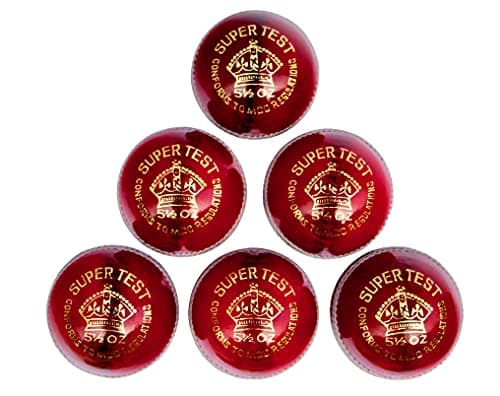 Image of Cricket Balls - Red Leather Match Quality (box of 6 balls) - Senior