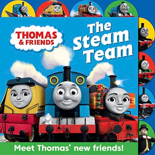 Image of Thomas & Friends: The Steam Team: Tabbed board book