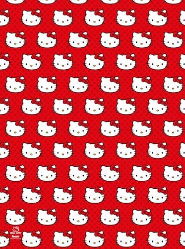 Image of HELLO KITTY WRAPPING PAPER ROLL WRAP 4M KIDS BIRTHDAY GIFT WRAP