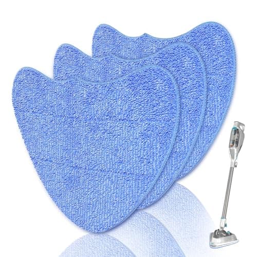 Image of Jikefa 3PCS Microfiber Steam Mop Pads Replacement, Compatible with Vax Steam Mop Pads S85-CM, S86-SF-P, S86-SF-T, S86-SF-C,S86-SF-CC, S2ST, S2S, VRS29M, VRS26