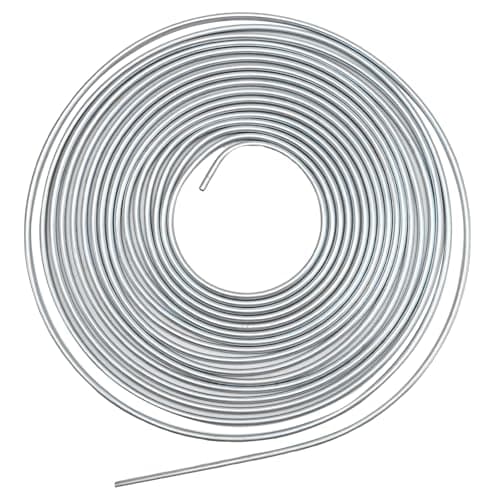 Image of MospdyGear Silver 3/16" Brake Pipe, 32.5ft / 10m Automotive Brake Line, Replace for Hydraulic Brake Systems Fuel Systems
