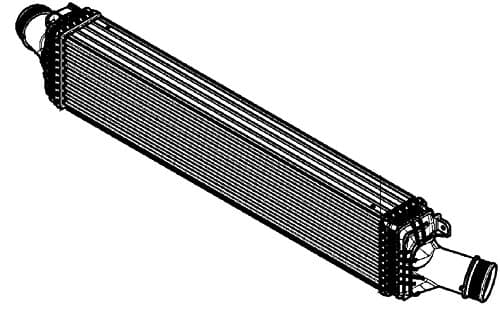 Image of Hella 8ML 376 746-181 Intercooler for Charger
