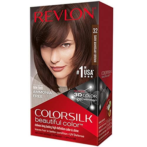 Image of Revlon Colorsilk Haircolor, Dark Mahogany Brown 32
