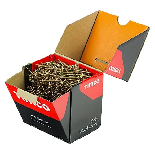 Image of TIMCO Solo Woodscrews Industry Pack - 4.0 x 40mm - Gold