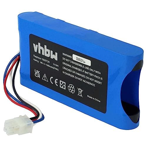 Image of vhbw Battery compatible with Yard Force Compact 400Ri, 280R Robotic Lawnmower Lawnmower (1500mAh, 18 V, Li-Ion)