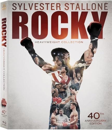 Image of Rocky Heavyweight Collection(Rocky / Rocky II / Rocky III / Rocky IV / Rocky V / Rocky Balboa)( 40th Anniversary Edition) [Blu-ray]