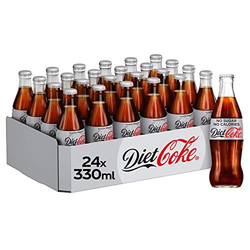 Image of Diet Coke 24 x 330ml Glass Bottles