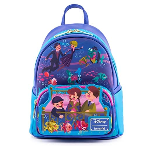 Image of Loungefly Disney Bedknobs and Broomsticks Beautiful Briny Ballroom Womens Double Strap Shoulder Bag Purse