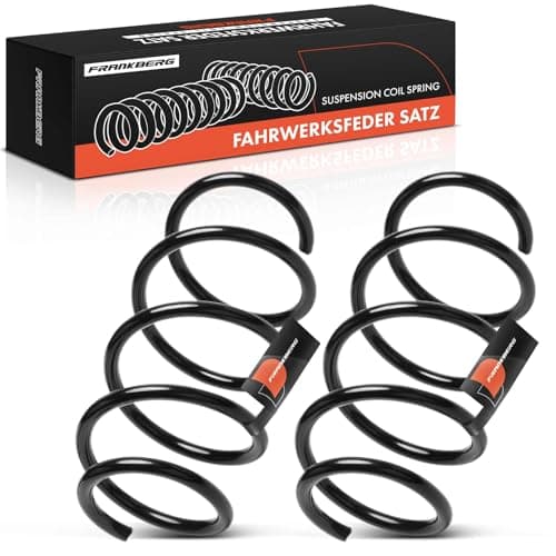 Image of Frankberg 2x Coil Spring Front Axle Left Right coil spring Compatible with Adam M13 2012-2019 Replace# 13356556