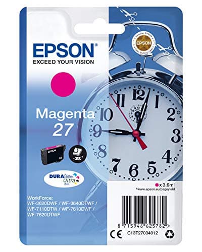 Image of EPSON Alarm Clocks Ink Cartridge for WF-3620DWF Series - Magenta