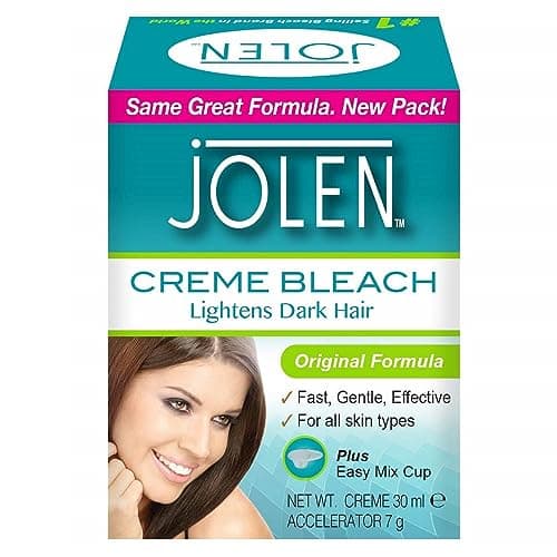Image of Jolen 1.2 oz Creme Bleach Reg Lightens Excess Dark Hair (6 Pack)