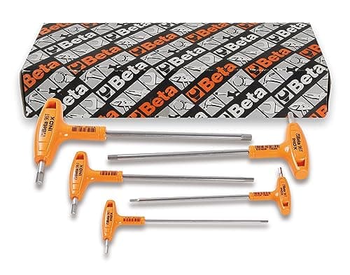 Image of Beta 96T INOX/S5 Offset Hexagon Key Wrenches (Set of 5)