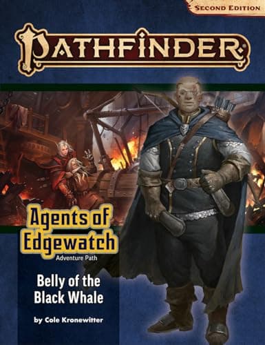 Image of Pathfinder Adventure Path: Belly of the Black Whale (Agents of Edgewatch 5 of 6) (P2) (PATHFINDER ADV PATH AGENTS EDGEWATCH (P2))