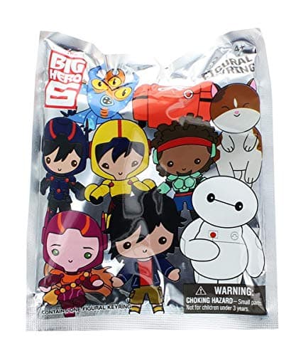 Image of Disney Big Hero 6 Big Hero 6 Mini Figure Keyring Mystery Pack by Disney