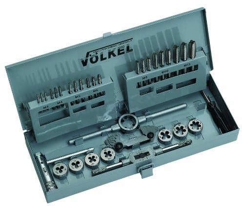 Image of Volkel 49581 3-12mm HSS Tap and Die Set
