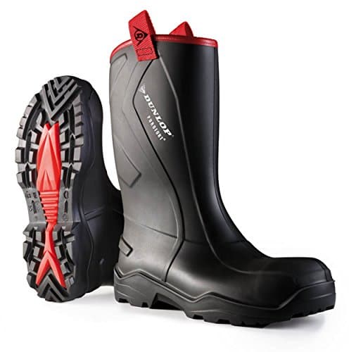 Image of Dunlop Purofort+Rugged F/Sfty Blk 09