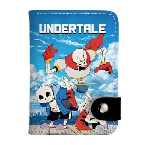 Image of Yinova for Under.ta-le Wallets for Boys, Anime Purse with Multiple Card Slots, ThinWallet for Boys Girls Men Women Teen, Pattern(A5)