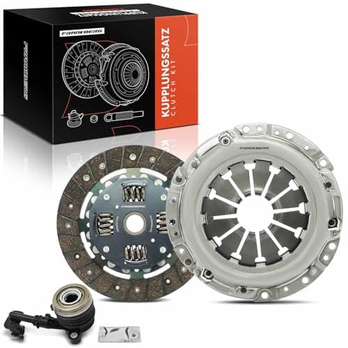 Image of Frankberg Clutch Kit Flywheel and Clutch with Central release bearing Compatible with Micra C+C III K12 1.4L 2005-2010 Micra III K12 1.4L 2003-2010 Note E11 NE11 1.4L 2006-2013 Replace# 3000990110