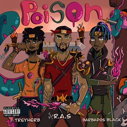 Image of Poison (feat. Treyherb & Barbados Black) [Explicit]