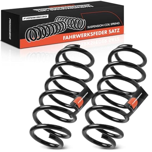 Image of Frankberg 2x suspension spring Rear Axle Left Right Compatible with Freelander 2 L359 2006-2014 Replace# 6Q0511115BN
