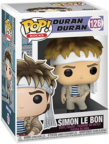 Image of Funko POP! Rocks Duran-Simon Le Bon - Duran Duran - Collectable Vinyl Figure - Gift Idea - Official Merchandise - Toys for Kids & Adults - Music Fans - Model Figure for Collectors and Display