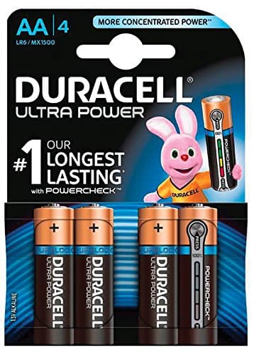 Image of Duracell Ultra MX1500 Alkaline AA Batteries - 4-Pack