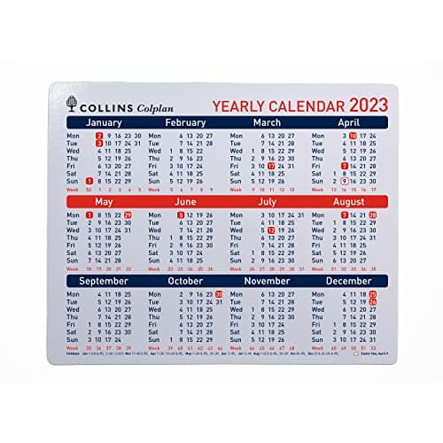Image of Collins Colplan A4 Yearly Calendar 2023 - (CDS1-23)
