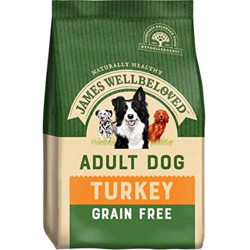 Image of James Wellbeloved Dog Food Grain Free Turkey and Veg Adult (10kg)
