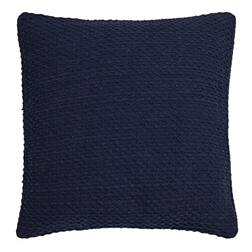 Image of Drift Home - Hayden - 100% Recycled Cotton Cushion Cover - 43 x 43cm in Navy