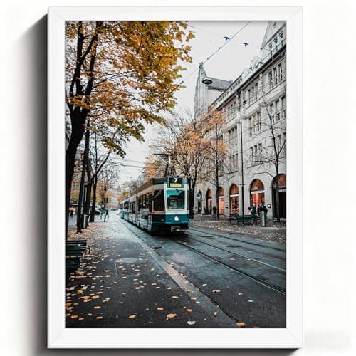 Image of A4 Picture Frame, Wooden Photo Frame, Versatile Black Frame with Safe Perspex Front & Wall Hanging Hooks - For Display, Landscape or Portrait Orientation, Wall-Mount & Desk Stand