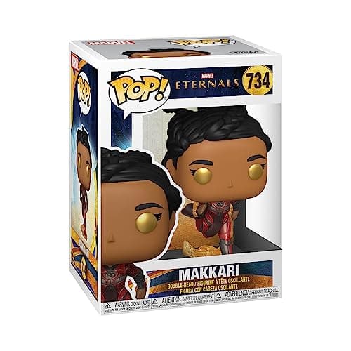 Image of Funko POP! Marvel: Eternals - Makkari - the Eternals - Collectable Vinyl Figure - Gift Idea - Official Merchandise - Toys for Kids & Adults - Movies Fans - Model Figure for Collectors and Display