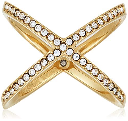 Image of Michael Kors Women's Ring; Rings for Women; Gold or Silver-Tone Rings for Women, 5, Metal, not applicable;