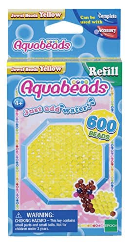 Image of Aquabeads - Jewel Beads - YELLOW