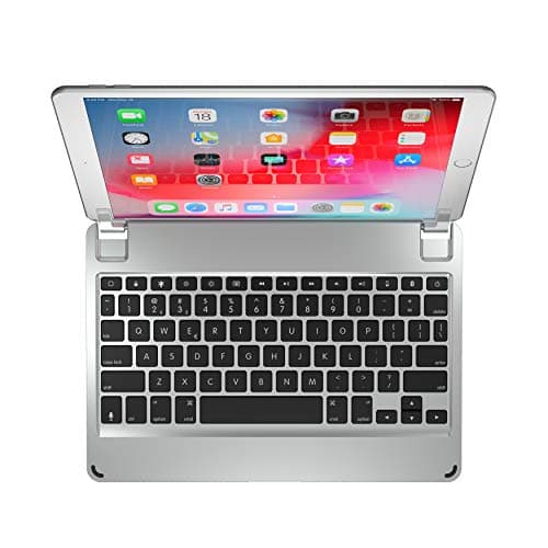 Image of Brydge 10.5 Keyboard for iPad Air (2019) and iPad Pro 10.5-inch | Aluminum Bluetooth 4.2 Keyboard with Backlit Keys (Silver)