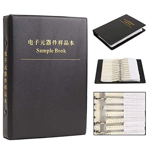 Image of sb components Resistor Book 0805 SMD Resistor 1% SMD SMT Chip Resistor Assortment Kit Sample Book (0 to 10M Ω)