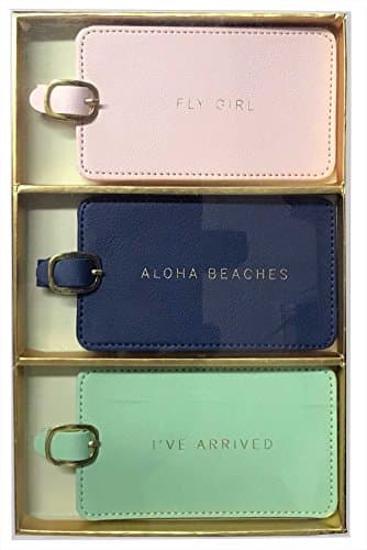 Image of Eccolo World Traveler Luggage Tag Set of 3, Aloha, Aloha, One Size