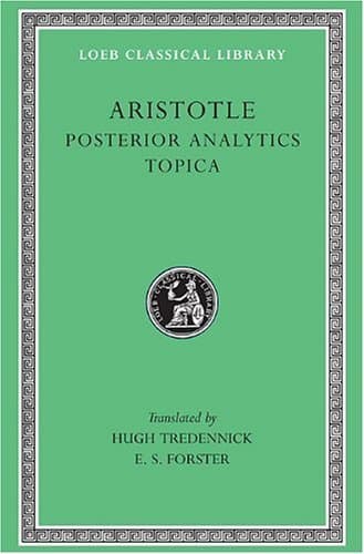 Image of Posterior Analytics: Topica (Loeb Classical Library): Topica v. 2 by Aristotle, Janet (July 1, 1989) Hardcover