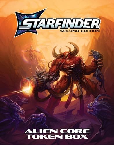 Image of Starfinder Alien Core Token Box