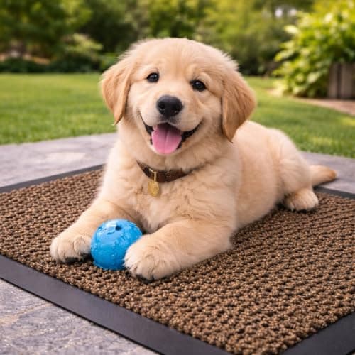 Image of GULLAMBO Non Slip Large Mats Door Mat 90cm x 60cm– Indoor -Outdoor Kitchen Bath Bedroom Office Rubber Backed Front and back door, Super Absorbent Multicolor Barrier Mat, Washable Entrance Floor Mats