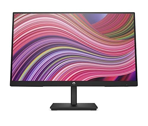 Image of HP 22 Inch FHD Monitor | Full HD IPS Display | 75hz Refresh Rate | 250 Nits | 1000:1 Contrast | Adjustable Tilt | 1 x HDMI, 1 x DP, 1 x VGA | Black | v22i G5