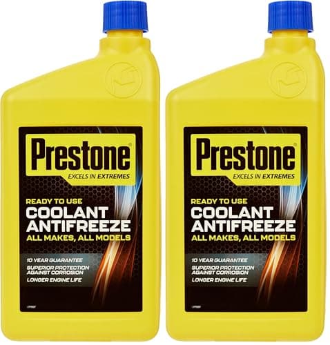 Image of Prestone LOYAF2100LGBA Coolant/Antifreeze - Ready to Use 1lt (Pack of 2)