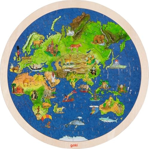 Image of Goki Puzzle Globe