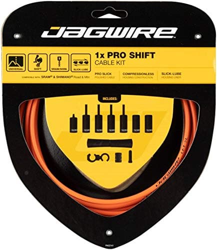 Image of Jagwire Pro Unisex Adult Cables and Sheaths, Orange, One Size