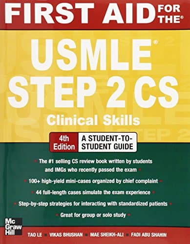 Image of First Aid for the USMLE Step 2 CS, Fourth Edition