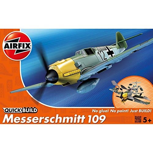 Image of Airfix Quick Build Messerschmitt 109E Model Kit