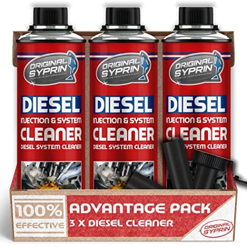 Image of SYPRIN Diesel Cleaner 3x 500ml - cleaning and maintenance of diesel fuel systems and motors I diesel cleaner additives for injector dpf particulate filter motor…