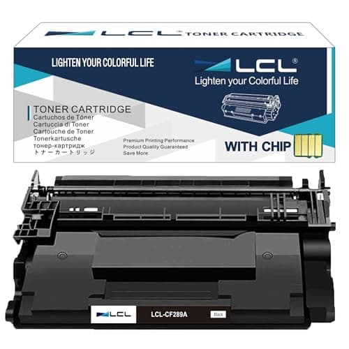 Image of LCL CF289A Toner Cartridge With CHIP Replacement for HP 89A 89X CF289A CF289X Compatible with HP LaserJet Enterprise M507 M507dn M507x MFP M528dn MFP M528f Flow MFP M528z M528c (1 Black)